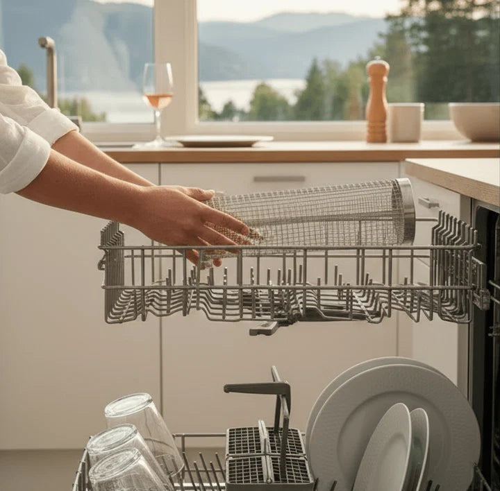 Obrotowy kosz grillowy z odkręcaną drewnianą rączką · 11