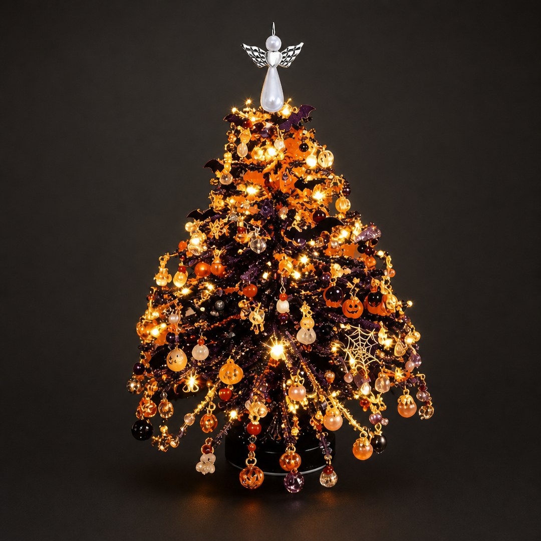 Zestaw do wykonania choinki z koralików MerryBeads™