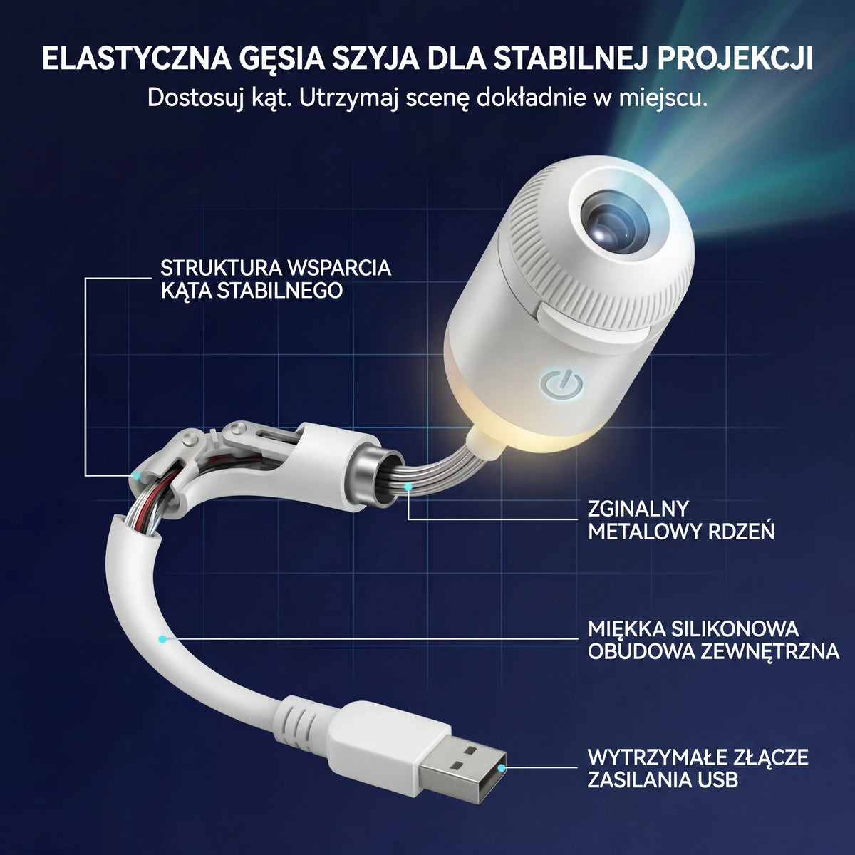 Projektor światła nocnego Comauo®