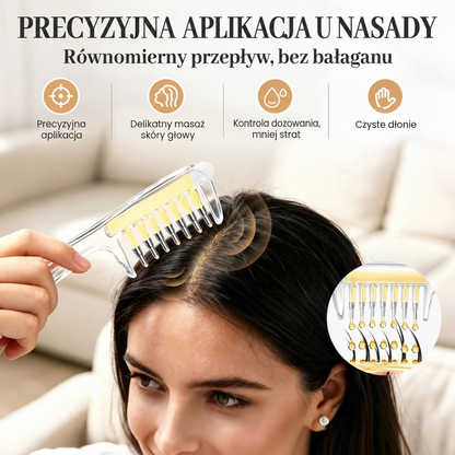Nakładaj olejek dokładnie tam, gdzie go potrzebujesz