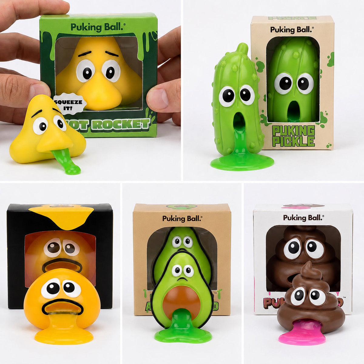 Kolekcja postaci Puking Ball