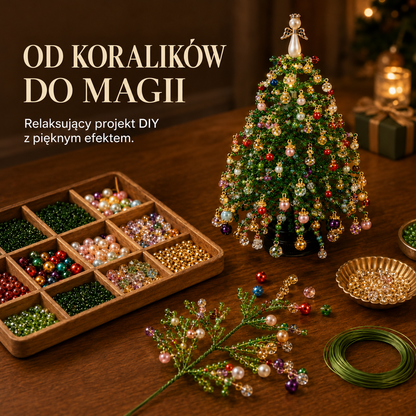Podświetlane sezonowe drzewko stołowe DIY – 5 wzorów